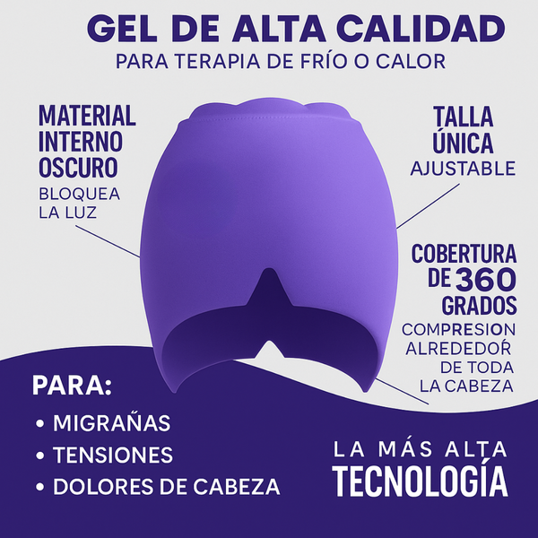 ThermoGel - Gorro de bienestar con efecto calor o frio